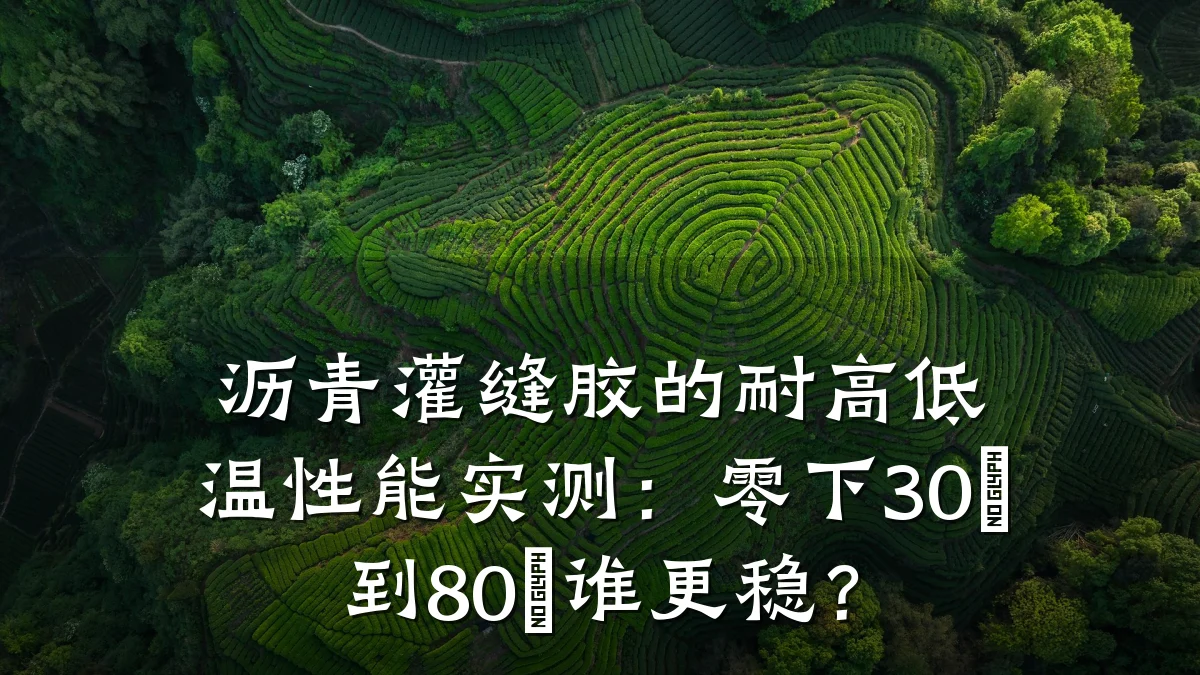 沥青灌缝胶的耐高低温性能实测：零下30℃到80℃谁更稳？