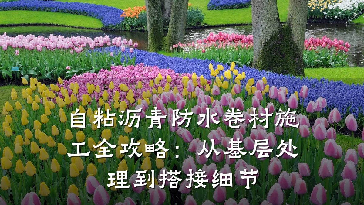 自粘沥青防水卷材施工全攻略：从基层处理到搭接细节