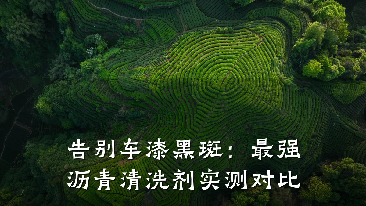 告别车漆黑斑：最强沥青清洗剂实测对比