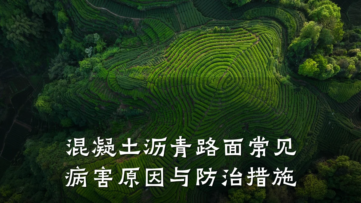 混凝土沥青路面常见病害原因与防治措施