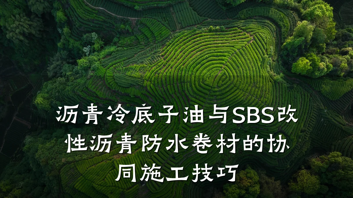 沥青冷底子油与SBS改性沥青防水卷材的协同施工技巧