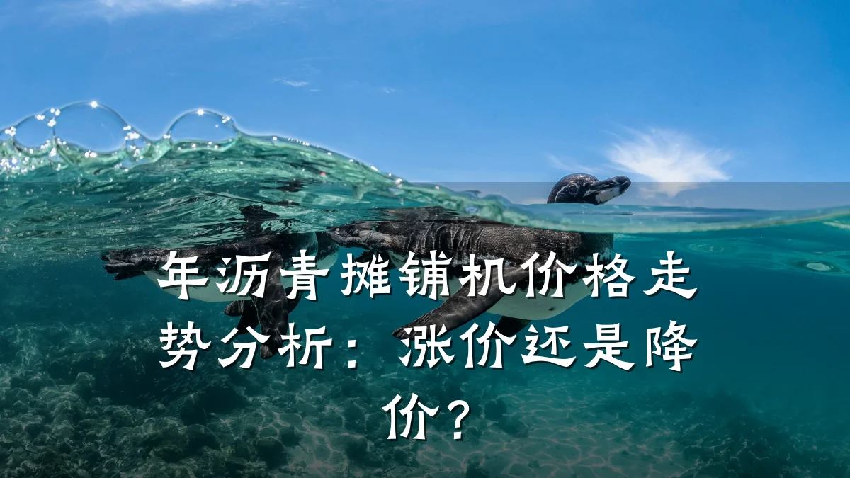 年沥青摊铺机价格走势分析:涨价还是降价?