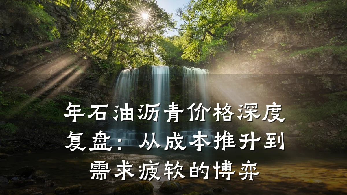 年石油沥青价格深度复盘：从成本推升到需求疲软的博弈