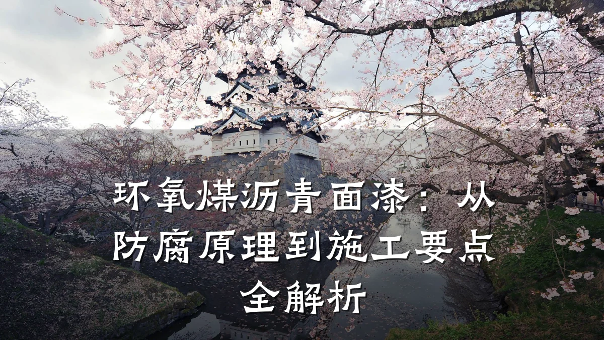 环氧煤沥青面漆:从防腐原理到施工要点全解析