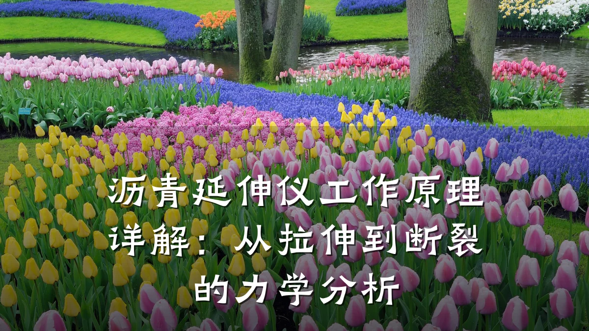 沥青延伸仪工作原理详解:从拉伸到断裂的力学分析