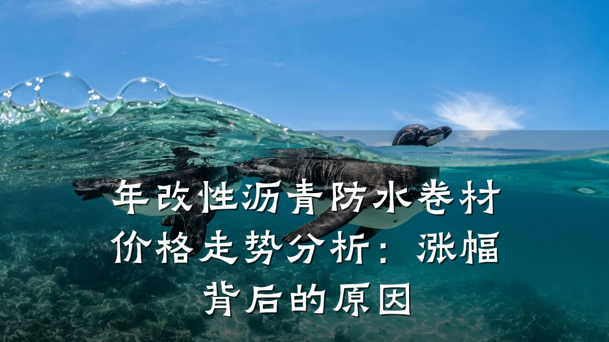 年改性沥青防水卷材价格走势分析：涨幅背后的原因