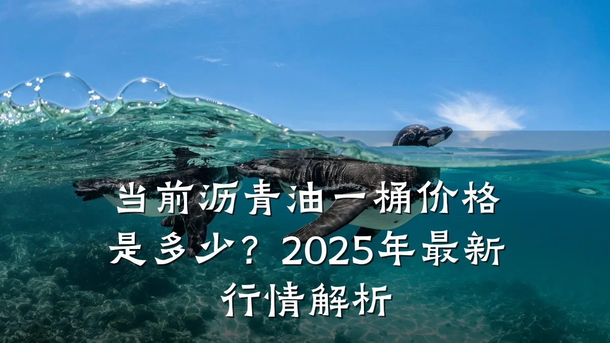 当前沥青油一桶价格是多少？2025年最新行情解析
