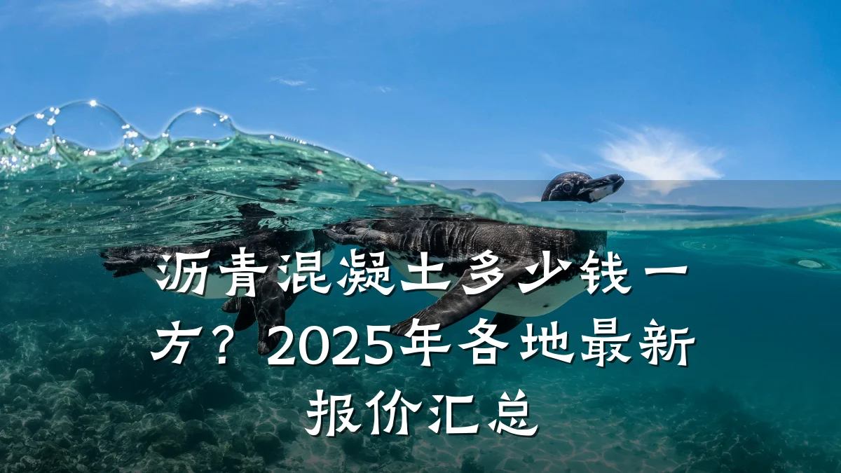 沥青混凝土多少钱一方？2025年各地最新报价汇总