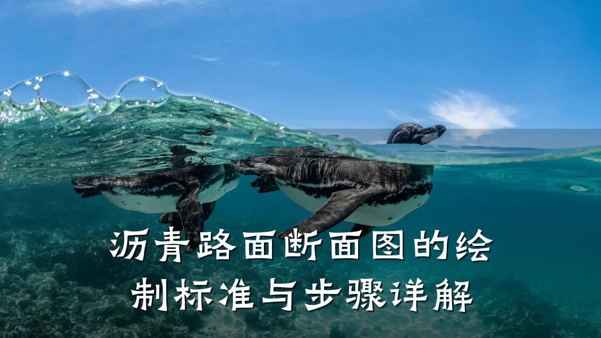 沥青路面断面图的绘制标准与步骤详解
