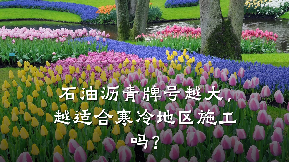 石油沥青牌号越大,越适合寒冷地区施工吗?