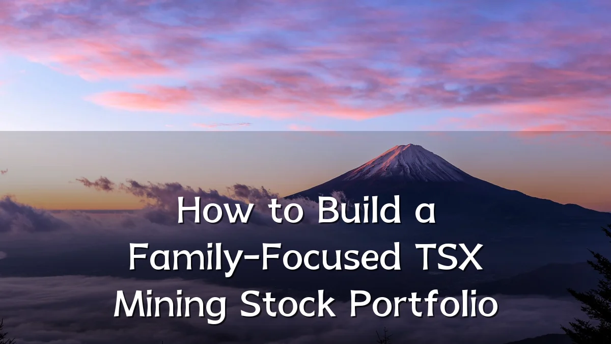 How to Build a Family-Focused TSX Mining Stock Portfolio