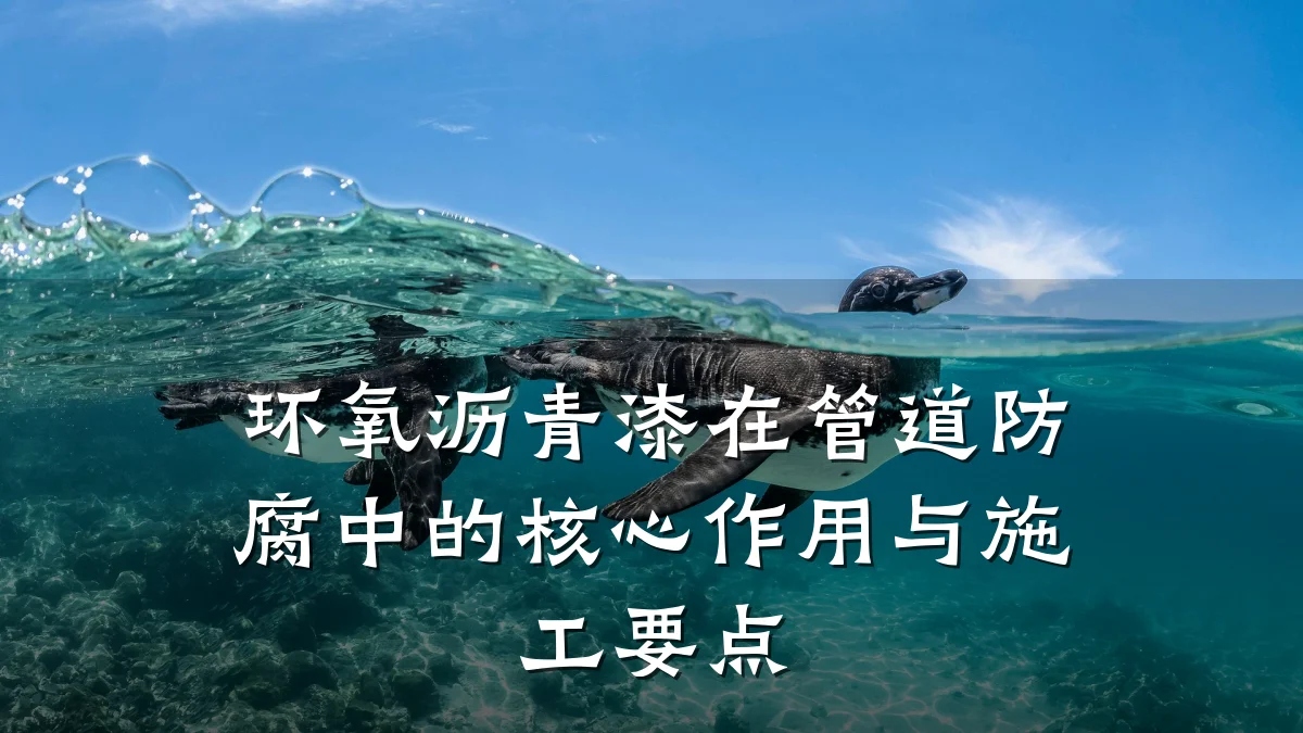 环氧沥青漆在管道防腐中的核心作用与施工要点