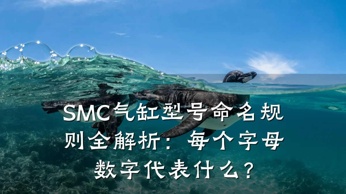 SMC气缸型号命名规则全解析：每个字母数字代表什么？