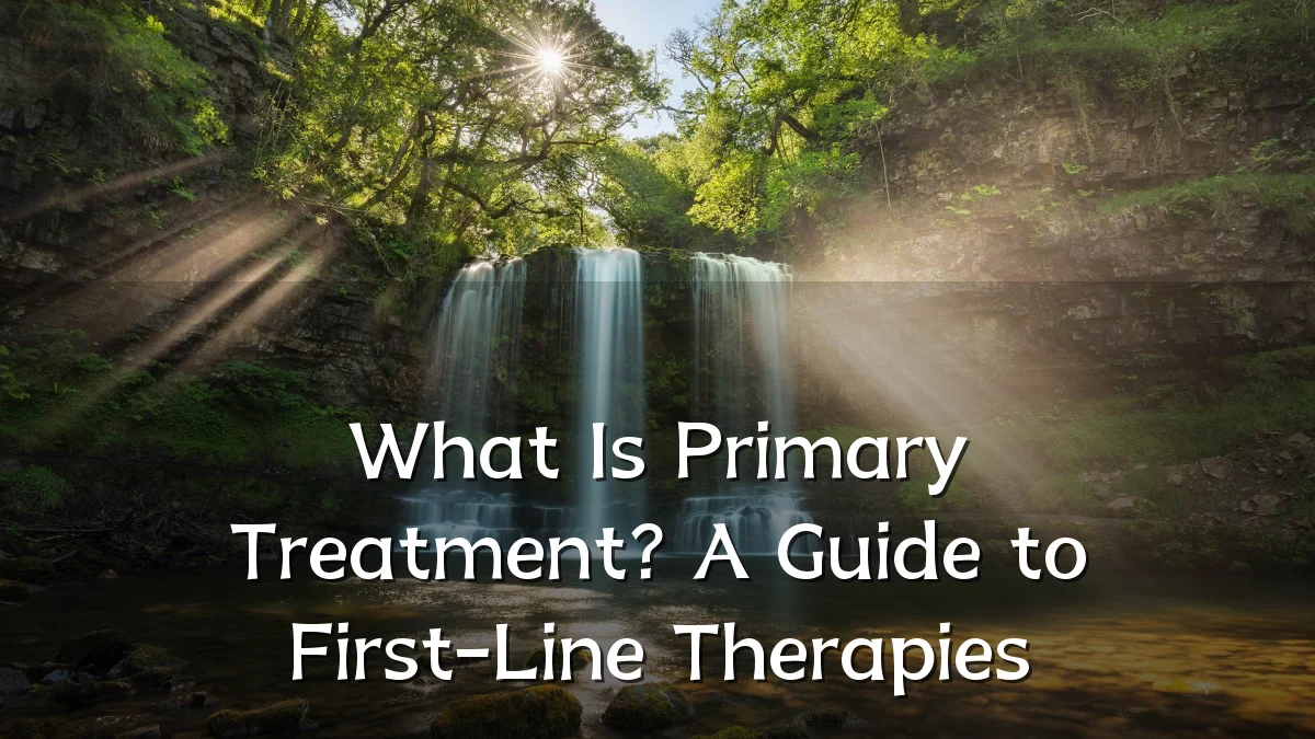 What Is Primary Treatment? A Guide to First-Line Therapies