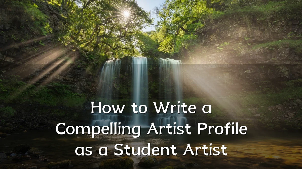 How to Write a Compelling Artist Profile as a Student Artist