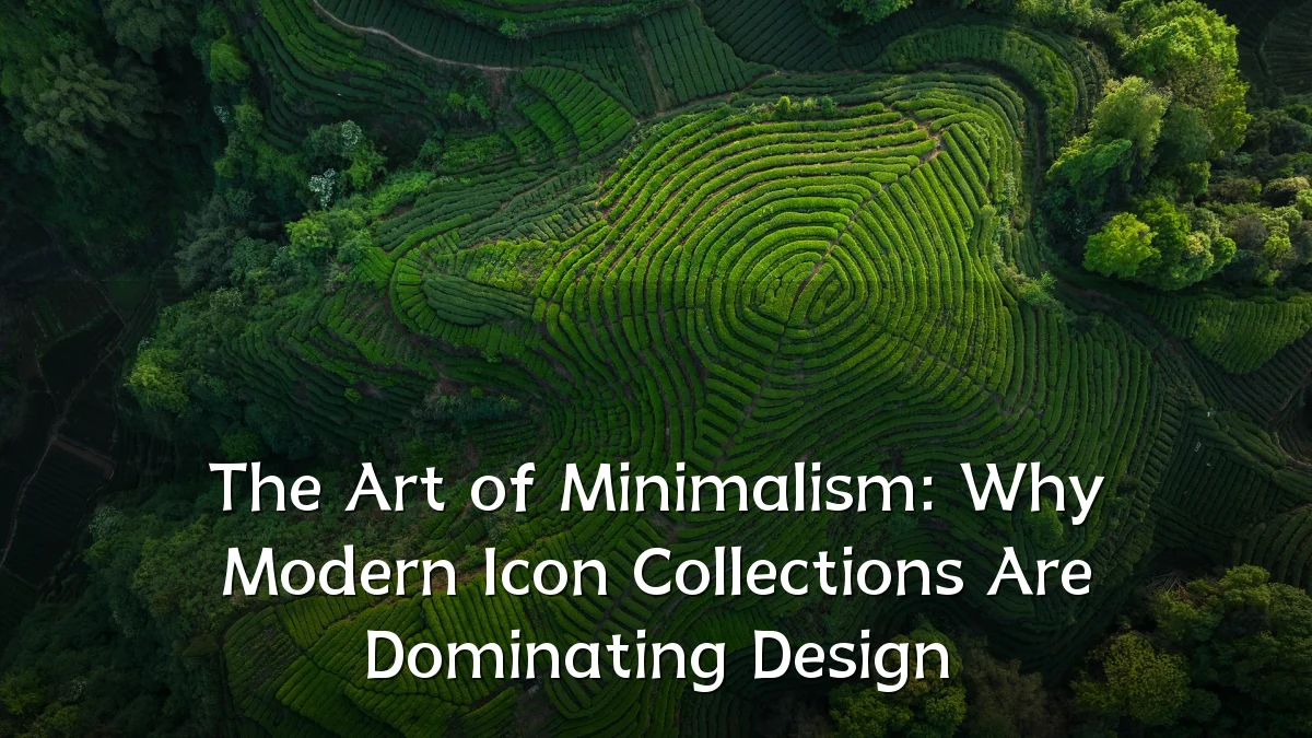 The Art of Minimalism: Why Modern Icon Collections Are Dominating Design