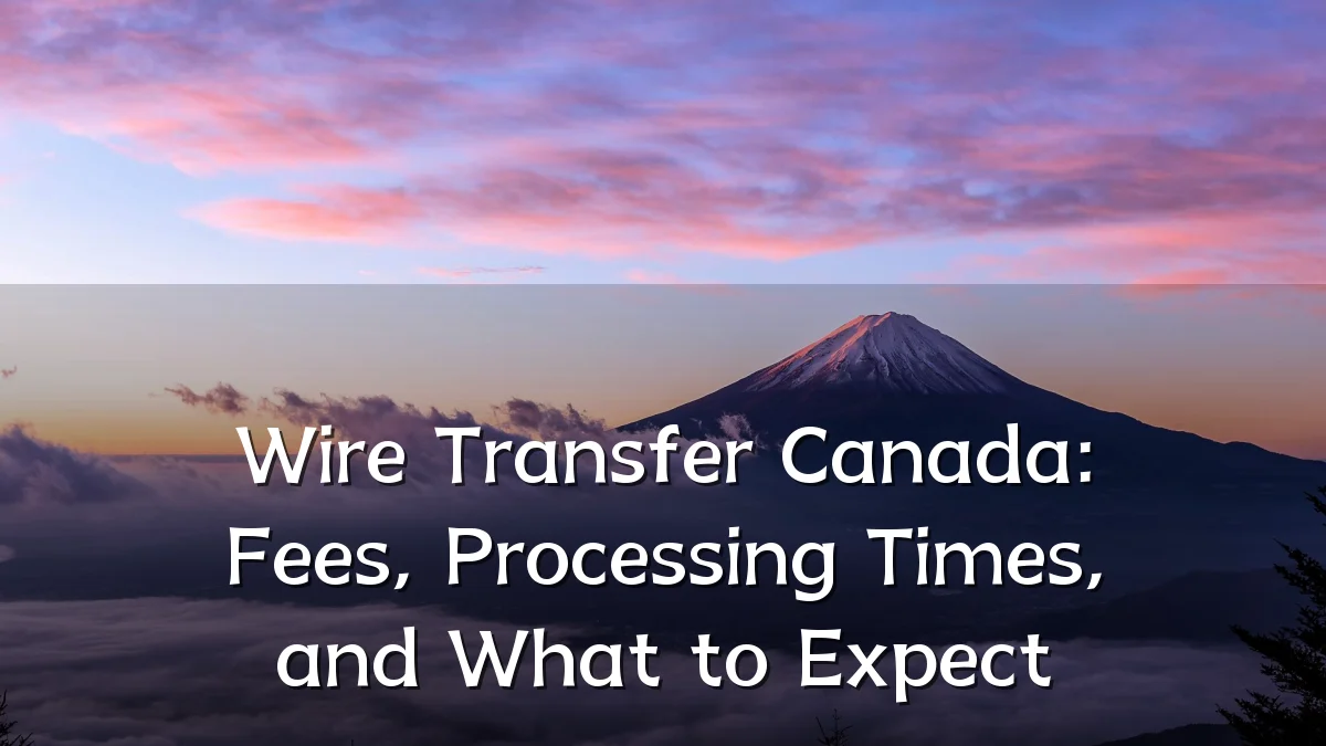 Wire Transfer Canada: Fees, Processing Times, and What to Expect