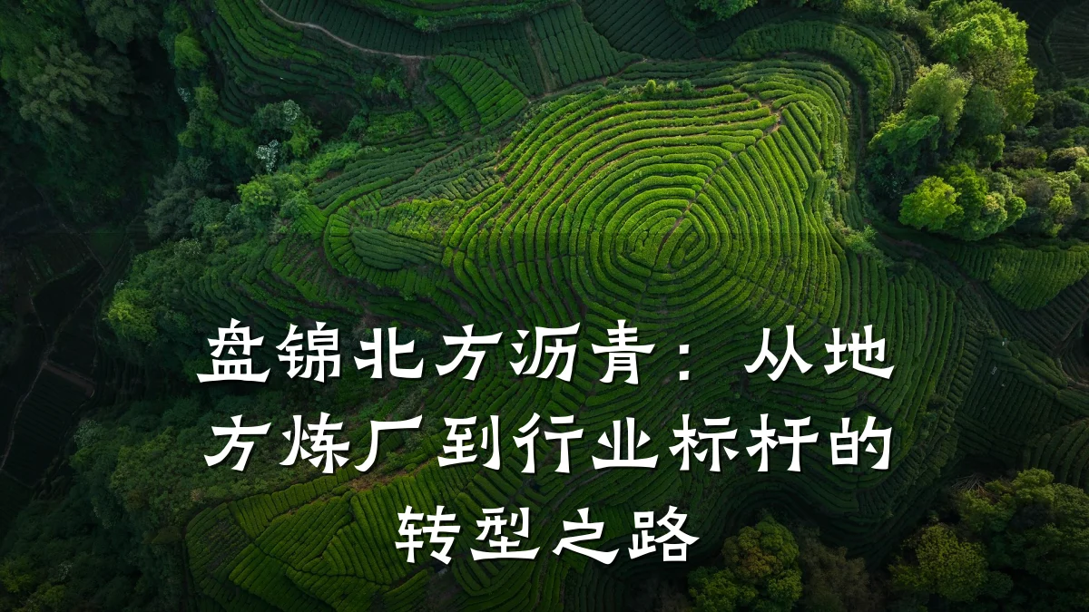 盘锦北方沥青:从地方炼厂到行业标杆的转型之路